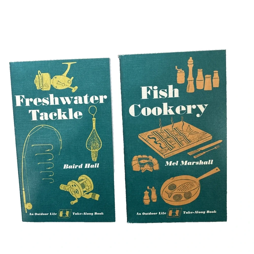1971 Outdoor Life Tacklebox Library 5 Volume Boxed Paperback Books Set Fishing